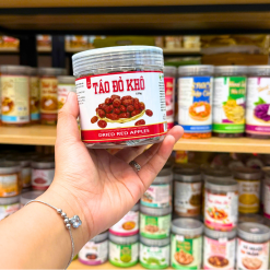 Táo Đỏ Khô Thơm Ngon Size Nhỏ 150g - Hộp Pet - TDKSNTP150G