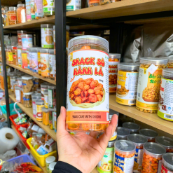 Snack Sò Hành Lá Đậm Vị 250g - Hộp Pet - SSHLDVHP250G