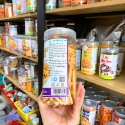 Bánh Quy Tạo Hình (Quy Đũa) 250g - Hộp Pet - BQTHQDHP250G