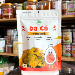 Da Cá Trứng Muối Thương Hiệu Yolo Thơm Ngon - Gói 100g - DCTMYG100G