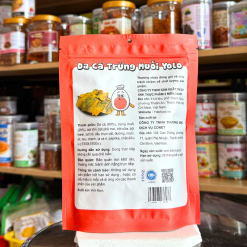 Da Cá Trứng Muối Thương Hiệu Yolo Thơm Ngon - Gói 100g - DCTMYG100G