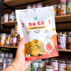 Da Cá Trứng Muối Thương Hiệu Yolo Thơm Ngon - Gói 100g - DCTMYG100G