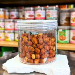 Đậu Phộng Rang Tỏi Ớt Mini 200g - Hộp Pet - DPRTOMHP200G
