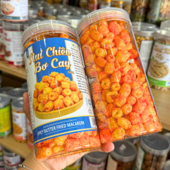 Nui Chiên Bơ Cay Thơm Ngon 300g - Hộp Pet - NCBCHP300G