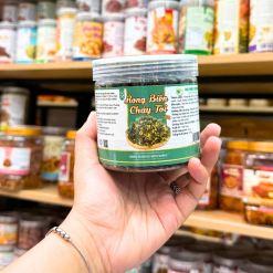 Rong Biển Cháy Tỏi Thơm Ngon Mini 100g - Hộp Pet - RBCTMHP100G