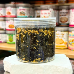 Rong Biển Cháy Tỏi Thơm Ngon Mini 100g - Hộp Pet - RBCTMHP100G