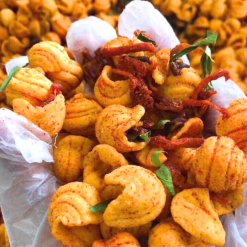 Snack Sò Hành Lá 500g Túi Zip Bạc - SNACKSOHANHLA