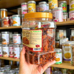 Khô Bò Xé Sợi Thượng Hạng Thơm Ngon 500g - Hộp Lớn - KBXSHL500G