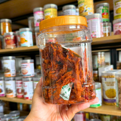 Khô Bò Xé Sợi Thượng Hạng Thơm Ngon 500g - Hộp Lớn - KBXSHL500G