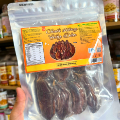 Chuối Hồng Sấy Dẻo Thơm Ngon 400g - Túi Zip Bạc - CHSDTZB400G