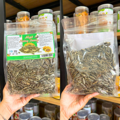 Hạt Hướng Dương Loại Đặc Biệt 500g - Túi Zip Trong - HTHNGDNGLOICBIT500GTIZIPTRONG