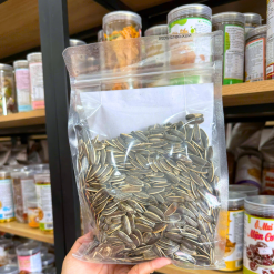 Hạt Hướng Dương Loại Đặc Biệt 500g - Túi Zip Trong - HTHNGDNGLOICBIT500GTIZIPTRONG