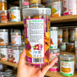 Khoai Lang Mix 2 Vị (Khoai Lang Tím, Khoai Lang Vàng) 200g - Hộp Pet - KLM2VHP200G