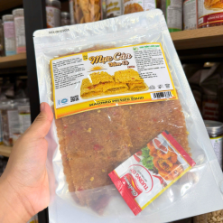 Mực Cán Tẩm Vị 250g - Túi Zip Bạc - MCTVTZB250G