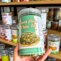 Rong Biển Cháy Tỏi 150g - Hộp Pet - RBCTHP150G