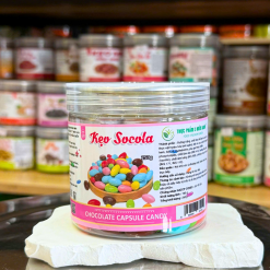 Kẹo Socola Nhộng Thơm Ngon 250g - Hộp Pet - KSNHP250G