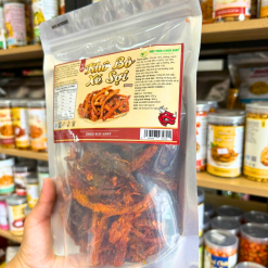 Khô Bò Xé Sợi Thượng Hạng 300g - Túi Zip Bạc - KBXSTZB300G