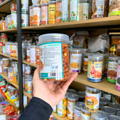 Đậu Phộng Rang Tỏi Ớt Thơm Ngon 300g - Hộp Pet - DPRTOHP300G