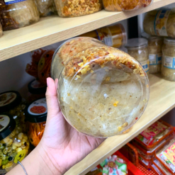 Bánh Tráng Tôm Rim Nước Dừa 300g - Hộp Tròn - BTTRNDHT300G