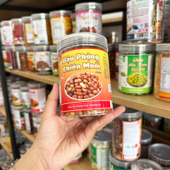 Đậu Phộng Chiên Muối Thơm Ngon 350g - Hộp Pet - DPCMHP350G