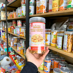 Bánh Tai Heo Nhí Nâu Thơm Ngon 350g - Hộp Pet - BTHNNHP350G