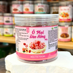 Ô Mai Đào Hồng Mini Thơm Ngon 250g - Hộp Pet - OMDHMHP250G