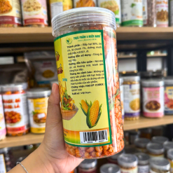 Bắp Vị Bò Lá Chanh Thơm Ngon 350g - Hộp Pet - BVBLCHP350G