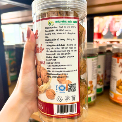 Quả Óc Chó Chile 350g - Hũ Pet - QOCCHP350G