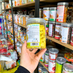 Vỏ Bưởi Chanh Dây Sấy Dẻo Thơm Ngon 250g - Hũ Pet - VBCDSDHP250G