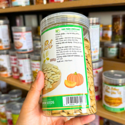 Hạt Bí Trắng Loại Đặc Biệt 350g - Hũ Pet - HBTHP350G