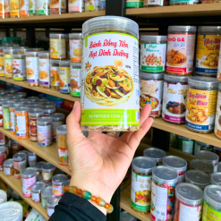 Bánh Đồng Tiền Hạt Dinh Dưỡng Thơm Ngon 350g - Hũ Pet - BDTHDDHP350G