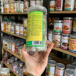 Kẹo Dừa Non Lá Dứa Thơm Ngon 300g - Hũ Pet - KDNLDHP300G