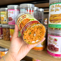 Khô Gà Lá Chanh Thơm Ngon 200g - Hộp Pet - KGLCHP200G