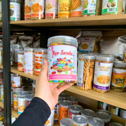 Kẹo Socola Nhộng 500g - Hũ Pet - KSNHP500G