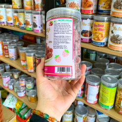 Kẹo Hương Dâu Tây 500g - Hộp Pet - KHDTHP500G