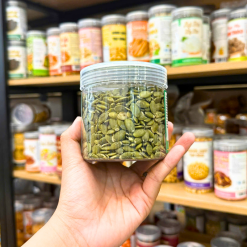 Nhân Bí Xanh Sấy Mini 250g - Hũ Pet - NBXSMHP250G