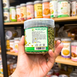 Nhân Bí Xanh Sấy Mini 250g - Hũ Pet - NBXSMHP250G