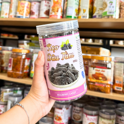 Kẹo Dâu Tằm Chua Ngọt 500g - Hộp Pet - KHDTCNHP500G