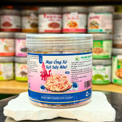 Mực Ống Xé Sợi Sấy Khô (Mực Dừa) Mini 100g - Hộp Pet - MOXSSKMDHP100G