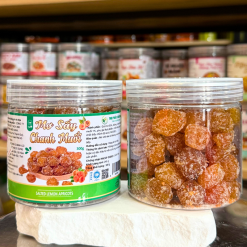 Mơ Sấy Chanh Muối Mini 300g - Hộp Pet - MSCMMHP300G