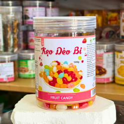Kẹo Dẻo Bi 500g - Hộp Pet - KDBHP500G