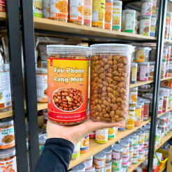 Đậu Phộng Rang Muối Thơm Ngon 500g - Hộp Pet - DPCMHP500G