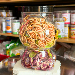 Bánh Tai Heo Mix 3 Vị (Caramel, Khoai Môn, Trà Xanh) 400g Thơm Ngon - Hũ Gấu Lớn - BTHM3VHGL400G