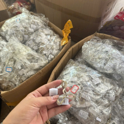 1 Dây ĐÈN CHỚP PIN ĐỦ MÀU & MÀU VÀNG loại 1m - 1DYN