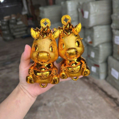 Ngựa Vàng trang Trí Tết 2026 - NGAVNGTRANG