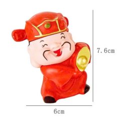 TƯỢNG NHỰA THẦN TÀI - MÈO - HỦ VÀNG - TNGNHA