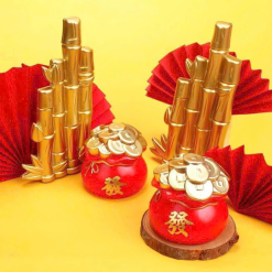 TƯỢNG NHỰA THẦN TÀI - MÈO - HỦ VÀNG - TNGNHA