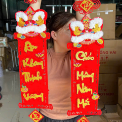 CÂU ĐỐI LÂN MẶT LÔNG - 1 Cặp - CUILN