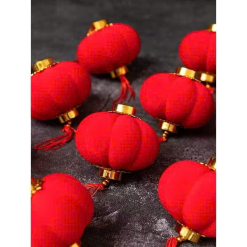 1 Bịt LỒNG ĐÈN NHUNG - Loại Bịt 7 Trái - 1BTLNGNNHUNG02