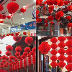 1 Bịt 10 LỒNG ĐÈN GIẤY( F25 / 20CM ) - 1BT10LNG02